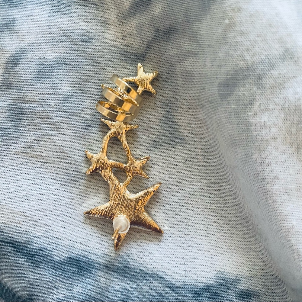 Star earring cuff - Picture 2 of 5